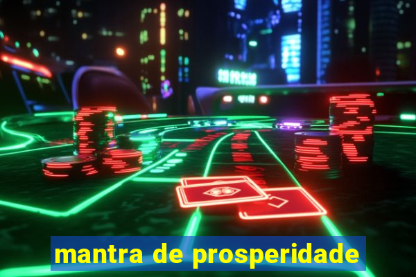 mantra de prosperidade